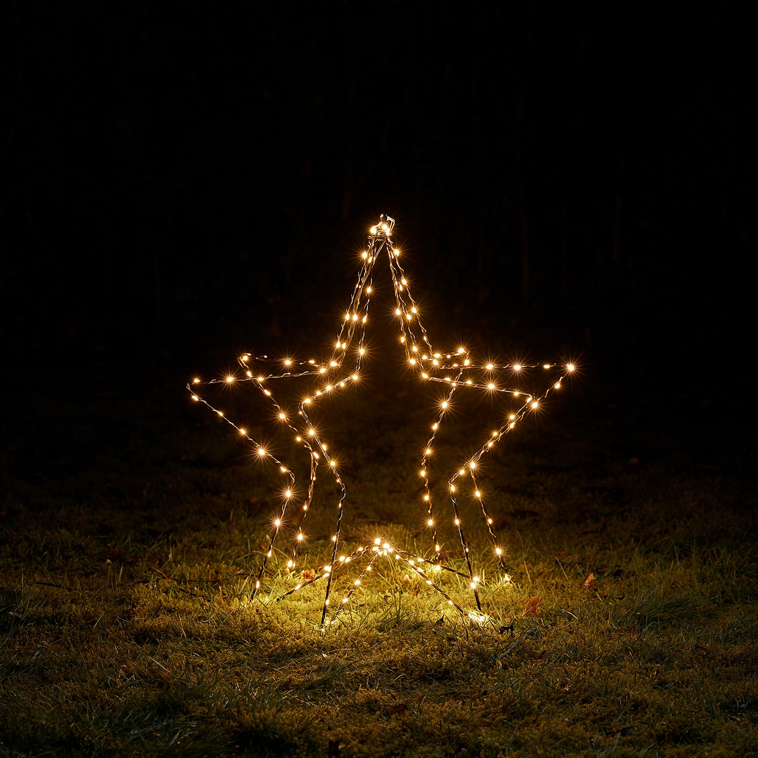 56cm 3D LED außen – Stern Weihnachtsdeko