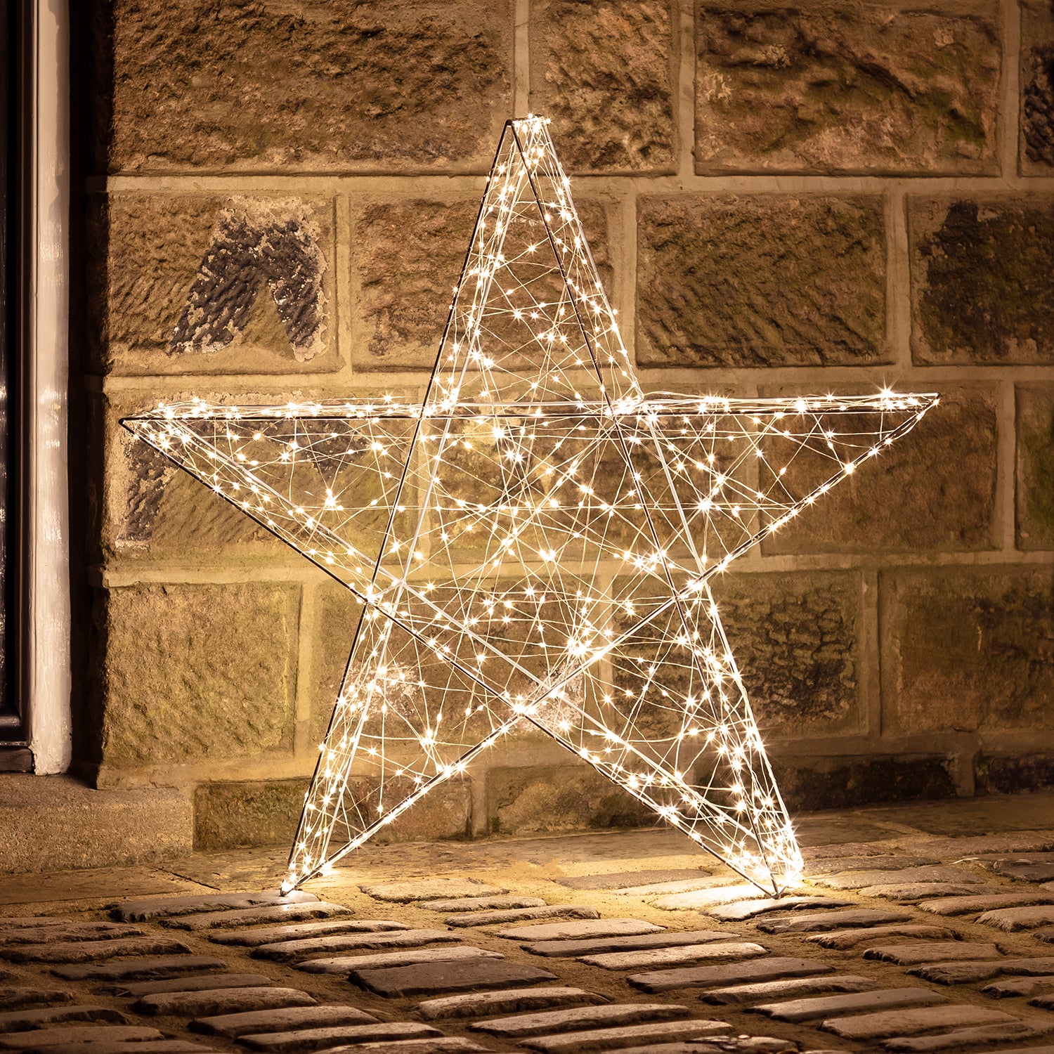 – außen Weihnachtsdeko 82cm LED Stern
