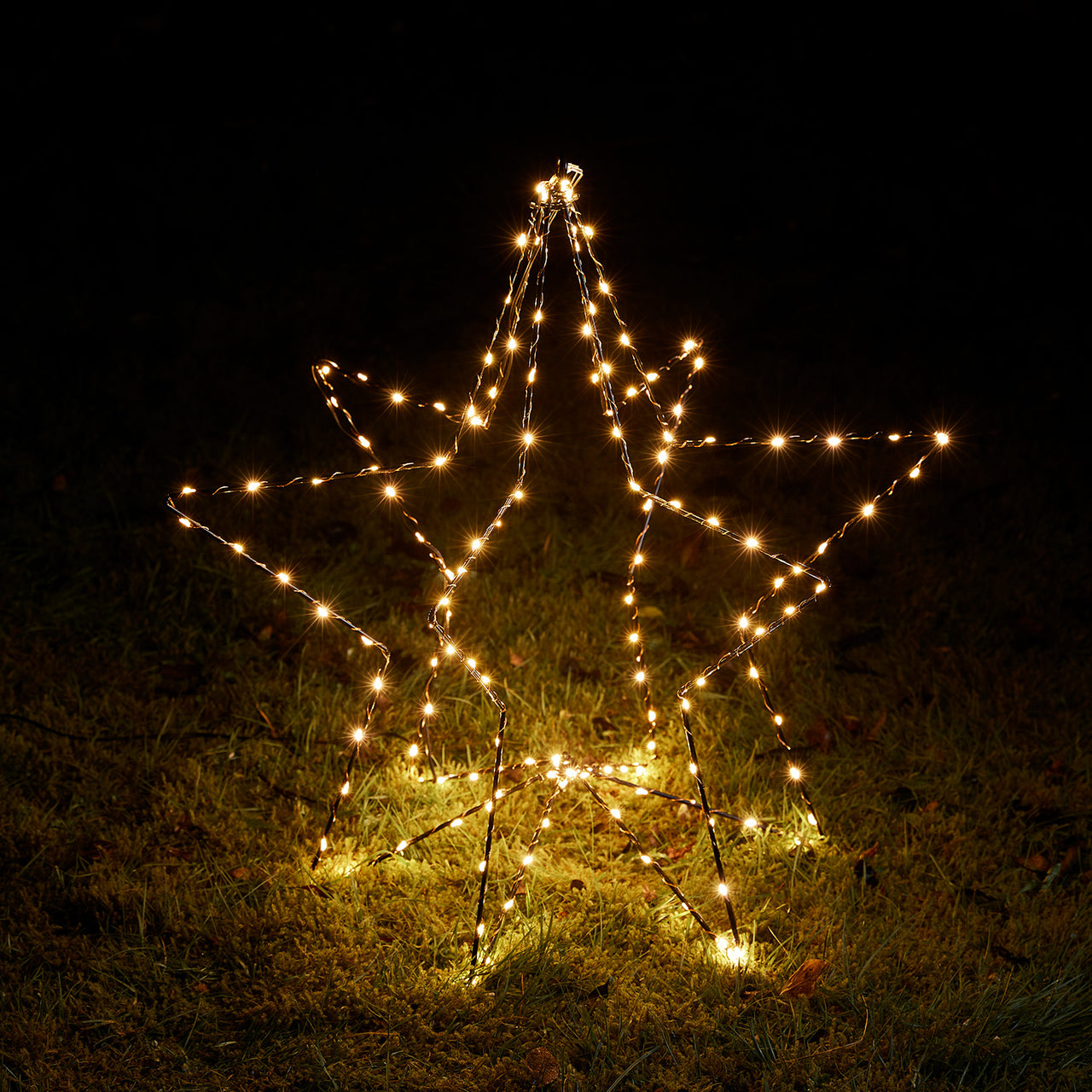 56cm 3D LED Stern außen – Weihnachtsdeko