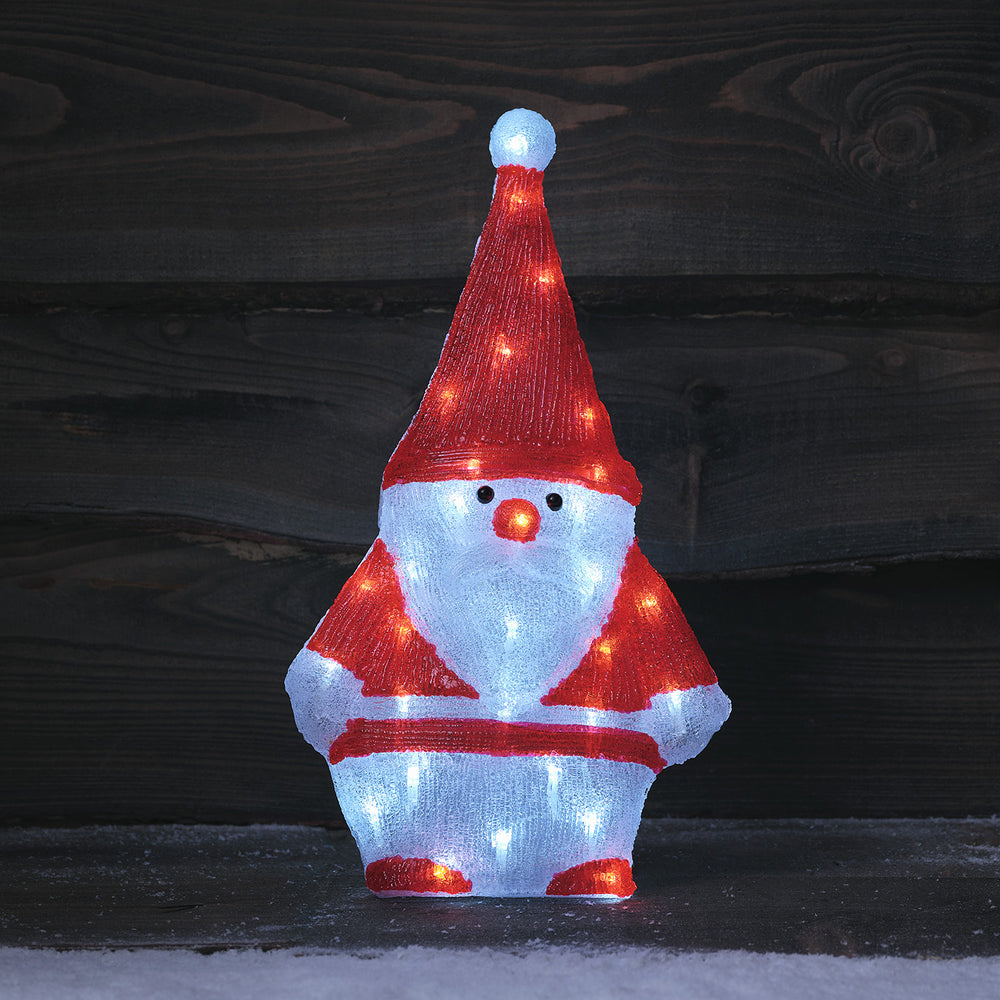 51cm LED Acryl Weihnachtsmann