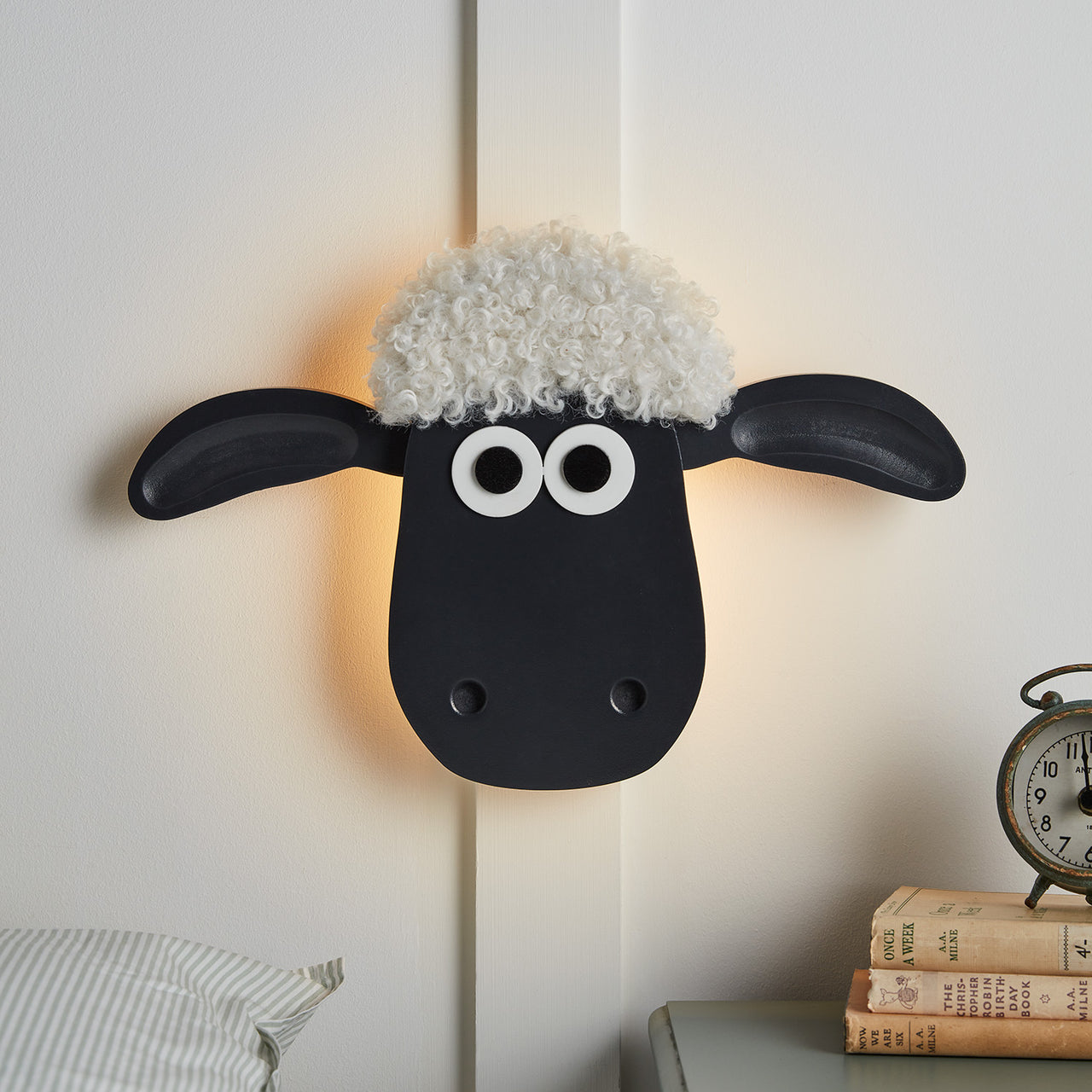 Shaun the Sheep™ mit Wandlampe Fernbedienung –