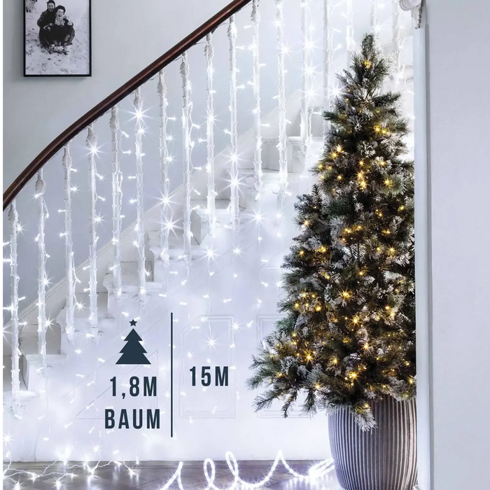 Lichterketten Weihnachtsbaum ▷ welche Kette für welchen Baum?