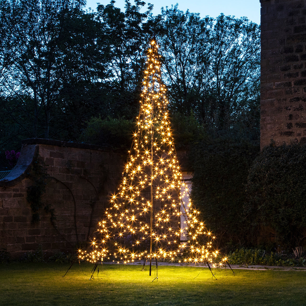 Fairybell LED Weihnachtsbaum 640 LED warmweiß 4m außen kaufen