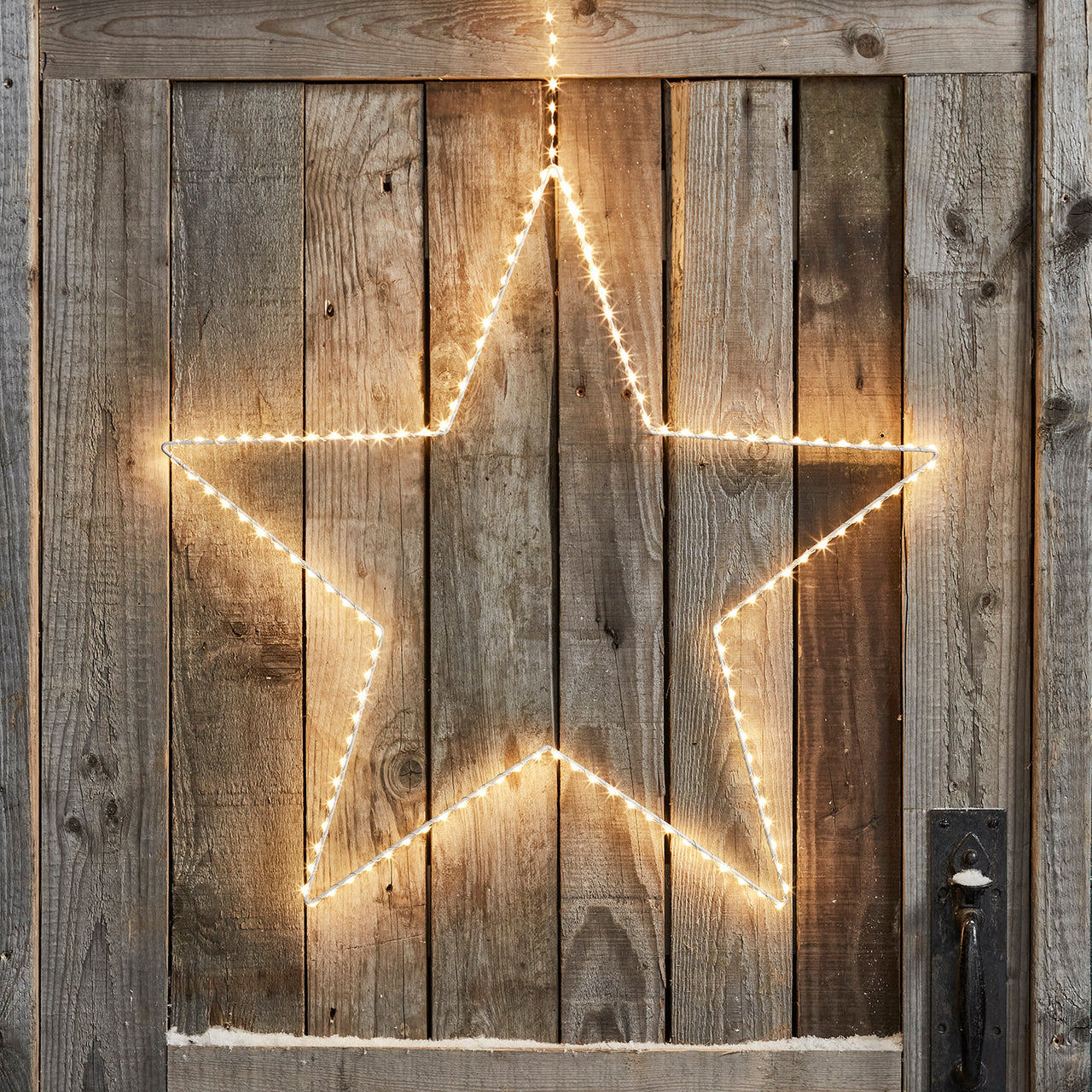 – Stern LED Weihnachtsbeleuchtung außen 58cm